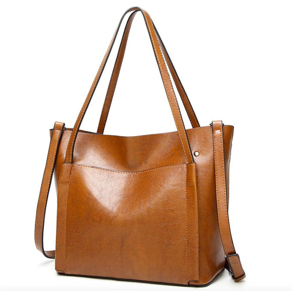 Womens  Tote Bag with Patch Pocket - Presidential Brand (R)