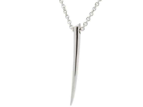 Silver Nail Necklace in Sterling Silver, Length 24 Inches - Presidential Brand (R)