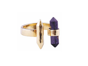 Hematite T Ring - Presidential Brand (R)