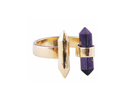 Hematite T Ring - Presidential Brand (R)