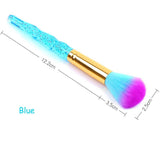 Dusting Brush Soft Hair Coloured Fancy Handle - Presidential Brand (R)