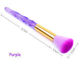 Dusting Brush Soft Hair Coloured Fancy Handle - Presidential Brand (R)