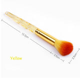 Dusting Brush Soft Hair Coloured Fancy Handle - Presidential Brand (R)