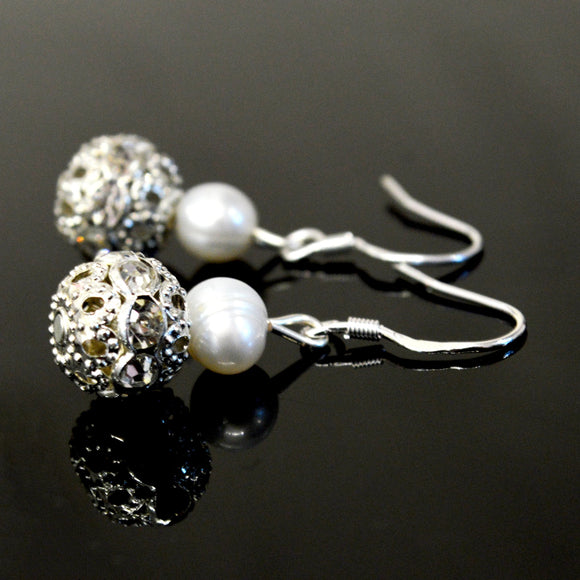 Judy Pearl Earrings - Presidential Brand (R)