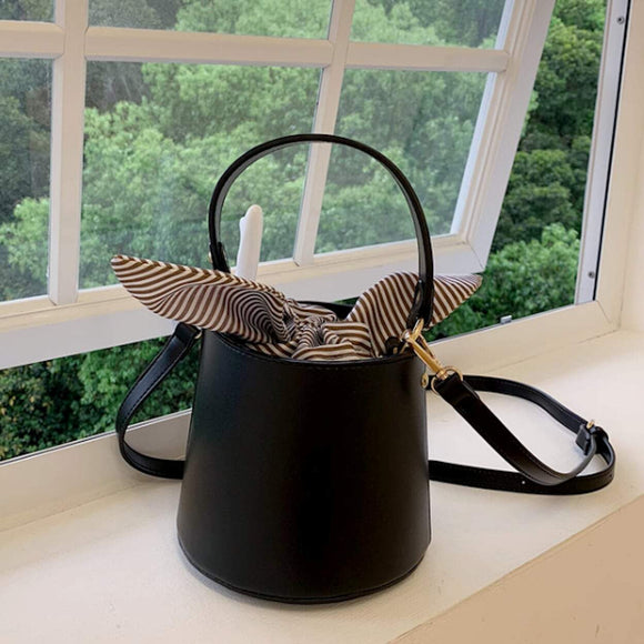 Bucket Bag with Striped Inner - Presidential Brand (R)