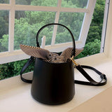 Bucket Bag with Striped Inner - Presidential Brand (R)
