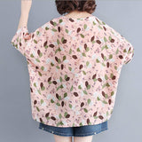 Womens Pattern Loose Fit Top - Presidential Brand (R)