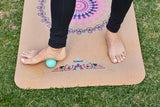 Jute Premium ECO Fitness, pilates, Yoga Mat + Foot Massager - 5 cm - Presidential Brand (R)