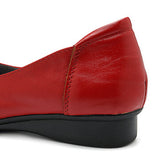 Women Shoes Leaf Comfortable Causal Slip On Flats - Presidential Brand (R)