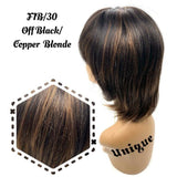 Unique's 100% Human Hair Full Wig / Style "B1" - Presidential Brand (R)