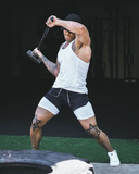 Men's casual fitness quick-drying shorts