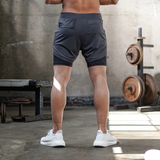 Men's casual fitness quick-drying shorts