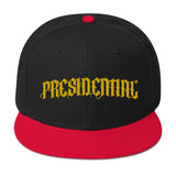 Presidential Snapback Hat Presidential Gold Logo - Presidential Brand (R)