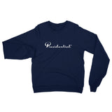 Presidential White Unisex California Fleece Raglan Sweatshirt - Presidential Brand (R)