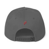 Presidential Redbox Logo Icon P On Back | Flat Bill Cap - Presidential Brand (R)