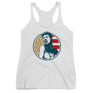 Presidential Woman Red Women's Racerback Tank - Presidential Brand (R)