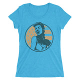 Presidential Woman Gold Ladies' Short Sleeve T-Shirt - Presidential Brand (R)