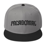 Presidential Snapback Hat Black letter Presidential Logo - Presidential Brand (R)