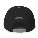 Presidential Snapback Hat Black letter Presidential Silver - Presidential Brand (R)