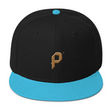 Presidential P Icon Gold |Snapback Hat - Presidential Brand (R)