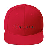 Presidential Wear In Black Snapback Hat - Presidential Brand (R)