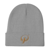 Presidential P LOGO GOLD | Knit Beanie - Presidential Brand (R)