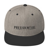 Presidential Wear In Black Snapback Hat - Presidential Brand (R)