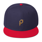 Presidential P Icon Gold |Snapback Hat - Presidential Brand (R)