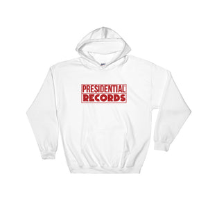 Presidential Records Red Hooded Sweatshirt - Presidential Brand (R)