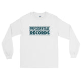 Presidential Records Blue Long Sleeve Shirt - Presidential Brand (R)
