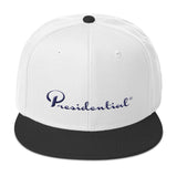 Presidential Cursive P On Back | Snapback Hat - Presidential Brand (R)