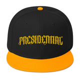 Presidential Snapback Hat Presidential Gold Logo - Presidential Brand (R)