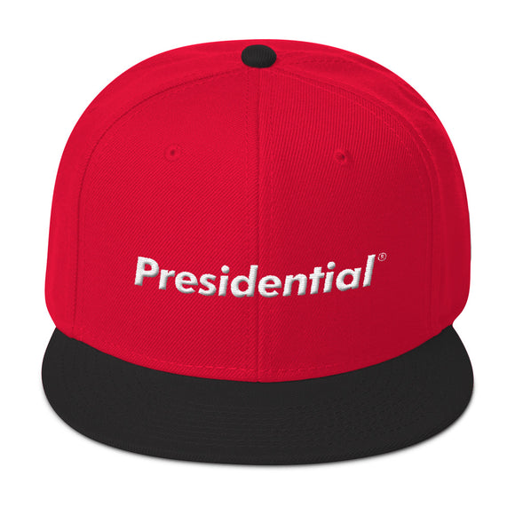 Presidential Snapback Hat Two Colors - Presidential Brand (R)