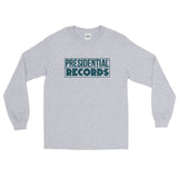 Presidential Records Blue Long Sleeve Shirt - Presidential Brand (R)