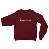 Presidential White Unisex California Fleece Raglan Sweatshirt - Presidential Brand (R)