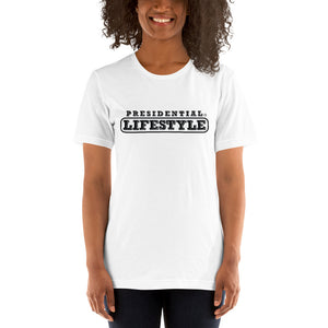Presidential Lifestyle Black Short-Sleeve Unisex T-Shirt - Presidential Brand (R)