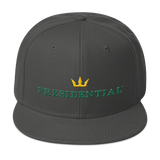 PRESIDENTIAL Gold Crown Logo Otto Cap 125-978 - Wool Blend Snapback - Presidential Brand (R)