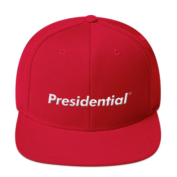 Presidential Snapback Hat - Presidential Brand (R)