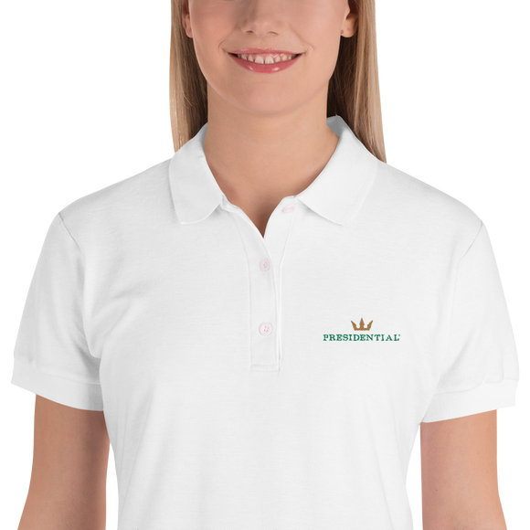 Gildan 82800L Embroidered Women's Premium Polo Shirt - Presidential Brand (R)