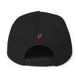 Presidential Redbox Logo Icon P On Back | Flat Bill Cap - Presidential Brand (R)