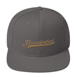 Presidential Clothing Co P On Back | Snapback Hat - Presidential Brand (R)