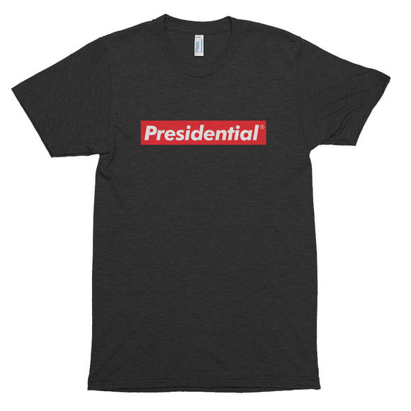 Presidential Red Box Short Sleeve Soft T-Shirt - Presidential Brand (R)