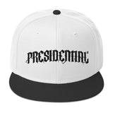 Presidential Snapback Hat Black letter Presidential Logo - Presidential Brand (R)