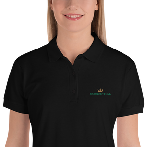 Gildan 82800L Embroidered Women's Premium Polo Shirt - Presidential Brand (R)