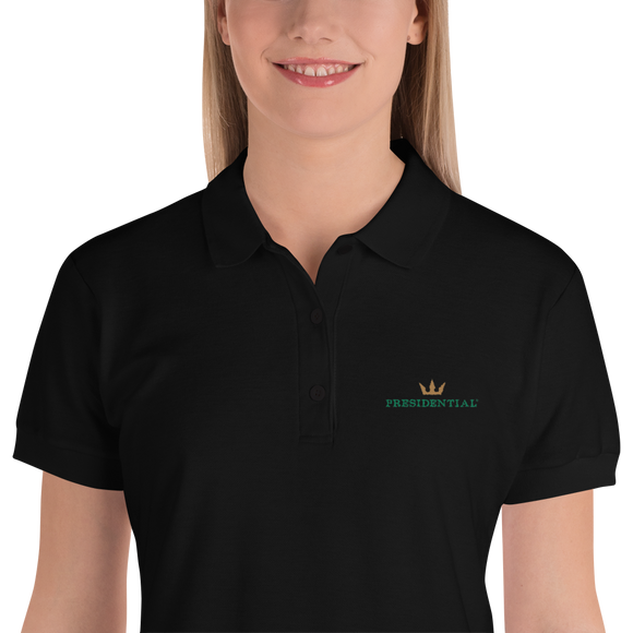 Gildan 82800L Embroidered Women's Premium Polo Shirt - Presidential Brand (R)