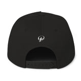 Presidential Lifestyle Logo White P On Back | Flat Bill Cap - Presidential Brand (R)