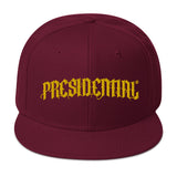 Presidential Snapback Hat Presidential Gold Logo - Presidential Brand (R)