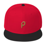 Presidential P Icon Gold |Snapback Hat - Presidential Brand (R)