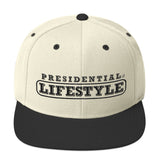 Presidential Lifestyle Icon P Black | Snapback Hat - Presidential Brand (R)