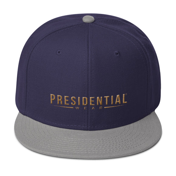 Presidential Wear Gold Snapback Hat - Presidential Brand (R)